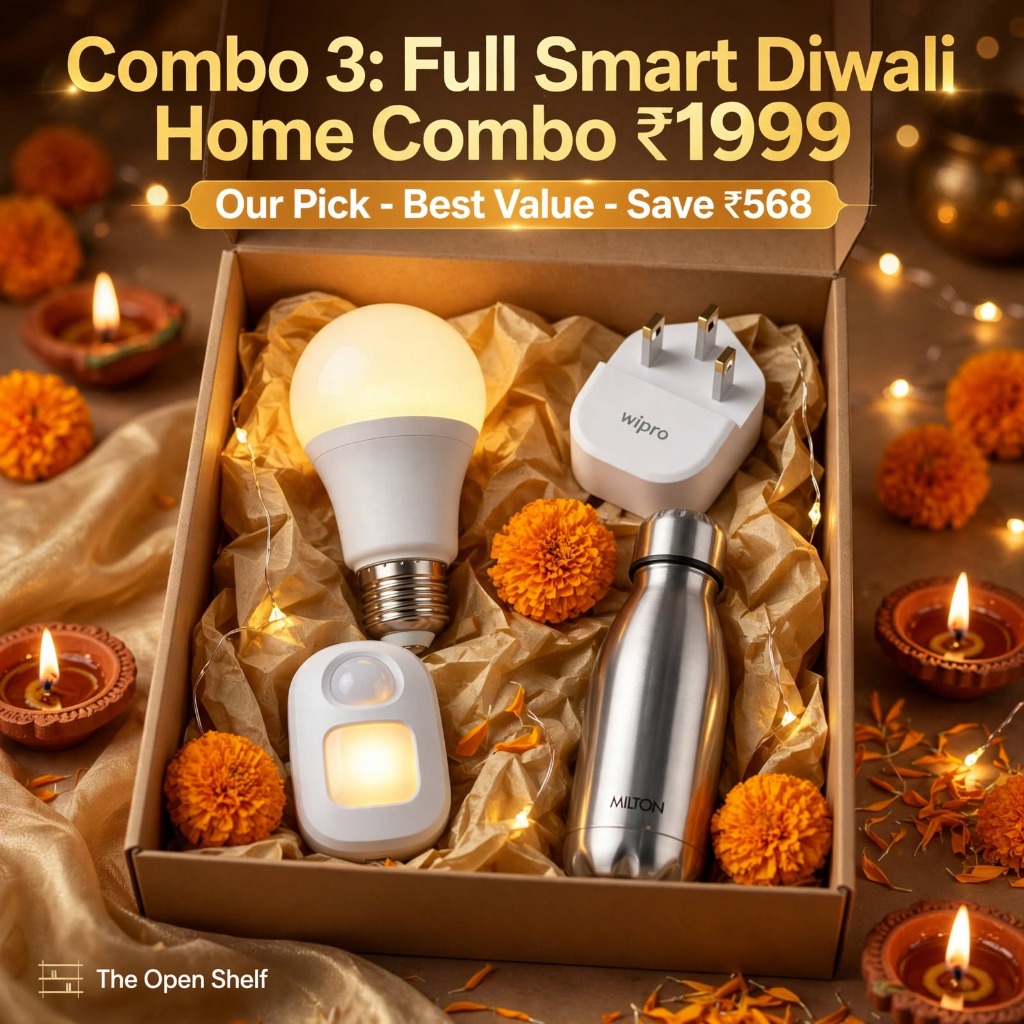 Combo 3 Full Smart Diwali Home Combo ₹1999 - Our Pick Best Value Save ₹568