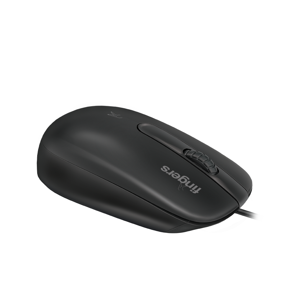 FINGERS MasterHit USB Wired PC Mouse (Advanced Optical Technology, 1200 DPI, Ambidextrous, Plug-n-Play, Windows?, macOS, Linux & Chrome OS) Showcase