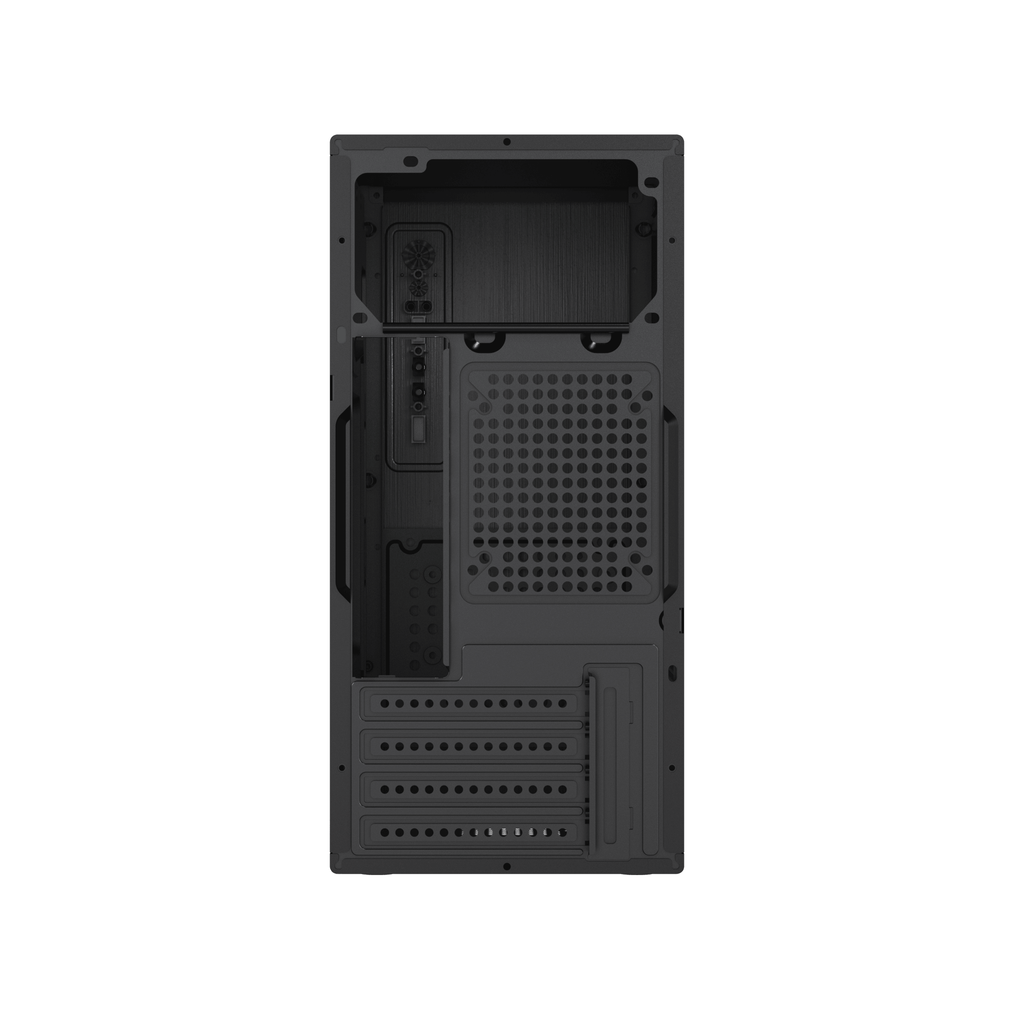 FINGERS TurboCore-N3 Micro-ATX PC Cabinet - View 3