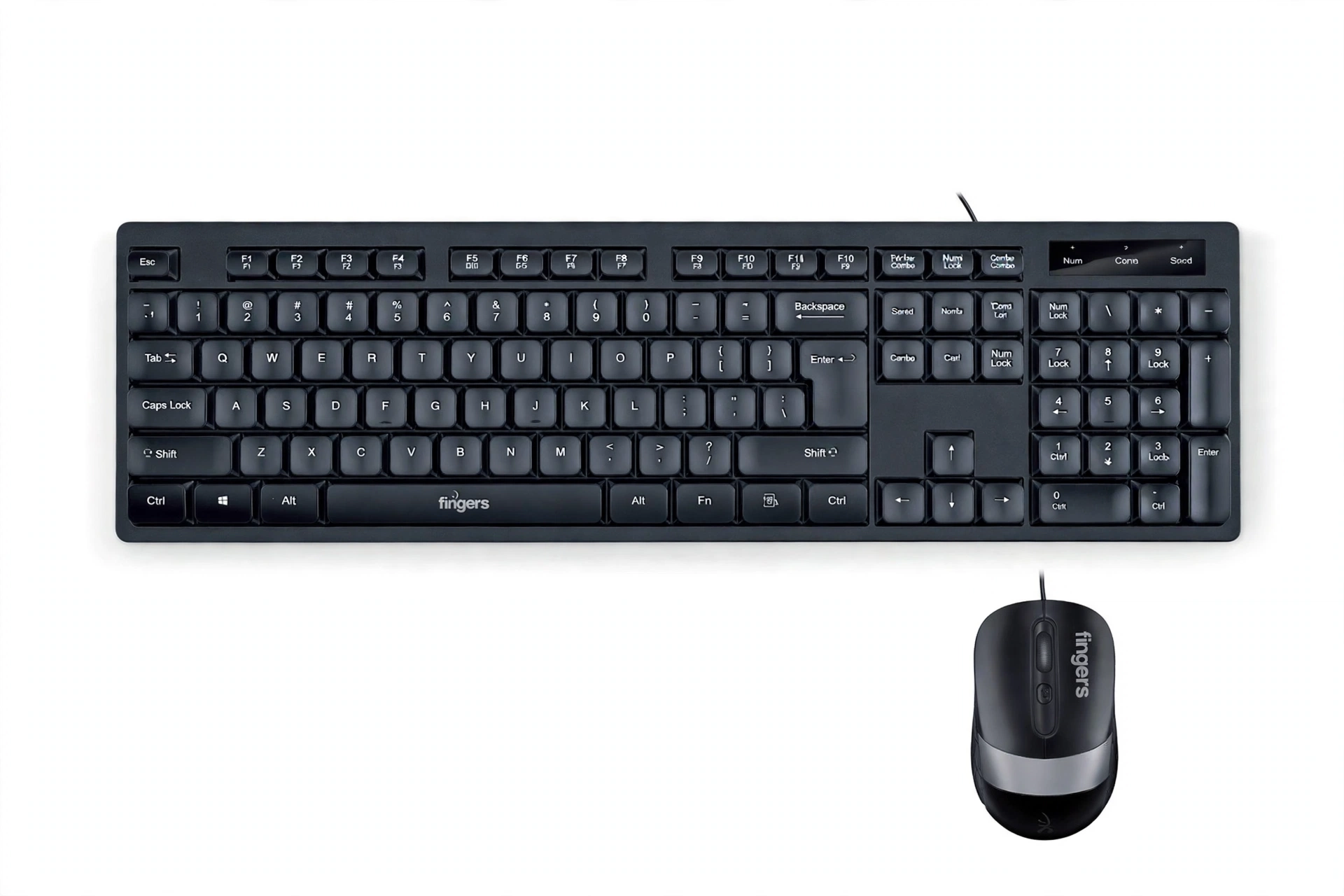 FINGERS MarvelCombo2 Full Sized Wired Deskset - View 3