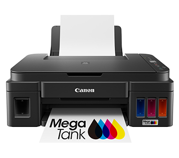 Canon PIXMA MegaTank G2012 All in One (Print, Scan, Copy) Inktank Colour Printer with 2 Additional Black Ink Bottles (Per Black Bottle Yield 6000 Prints and Colour 7000 Prints) for Home/Office - View 